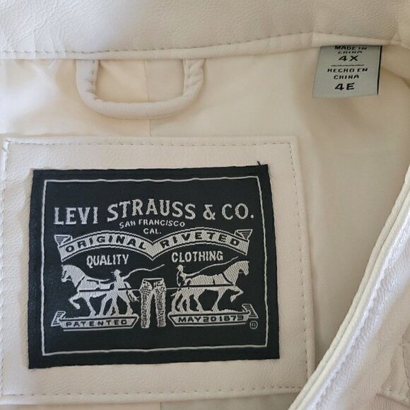 Levi's Motorcycle Racer Jacket (Size 4X) - Picture 5 of 6